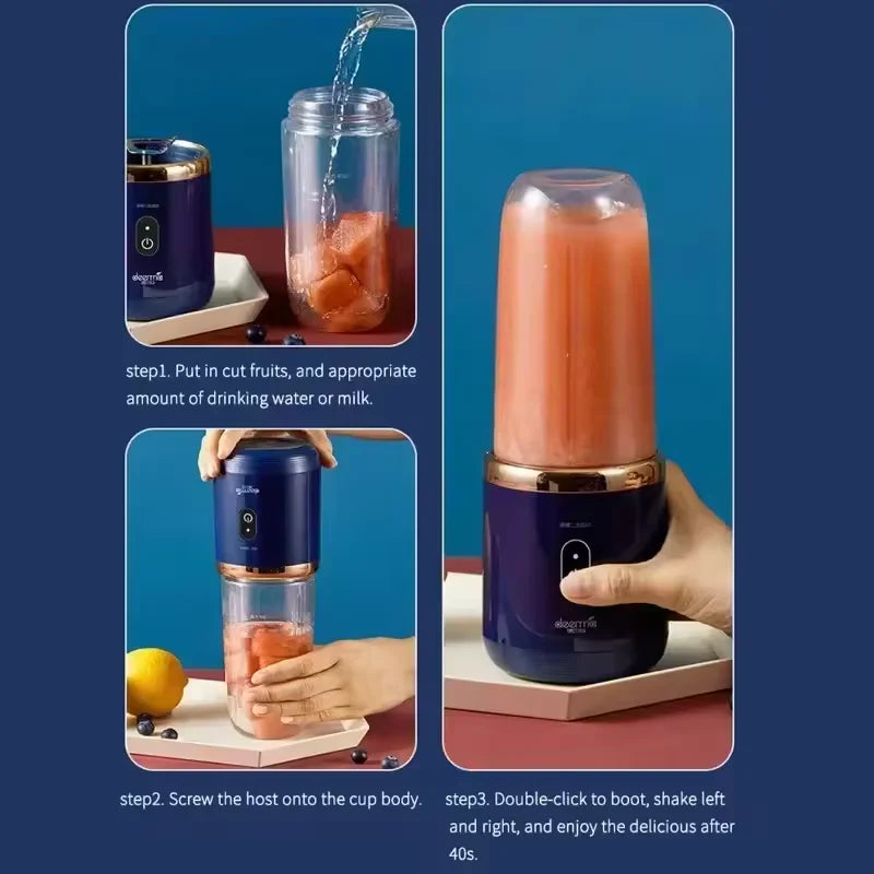 Portable USB Electric Juicer - Kitchen 71°